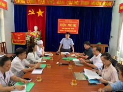 SỞ Y TẾ TỈNH QUẢNG NGÃI LÀM VIỆC VỚI BỆNH VIỆN Y DƯỢC CỔ TRUYỀN - PHỤC HỒI CHỨC NĂNG KON TUM